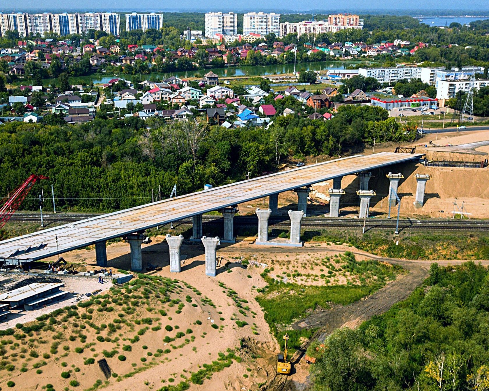 Самарский мост Волгоград